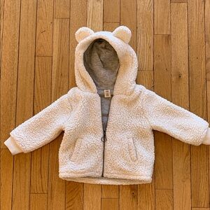 Tucker + Tate Cream Sherpa Jacket